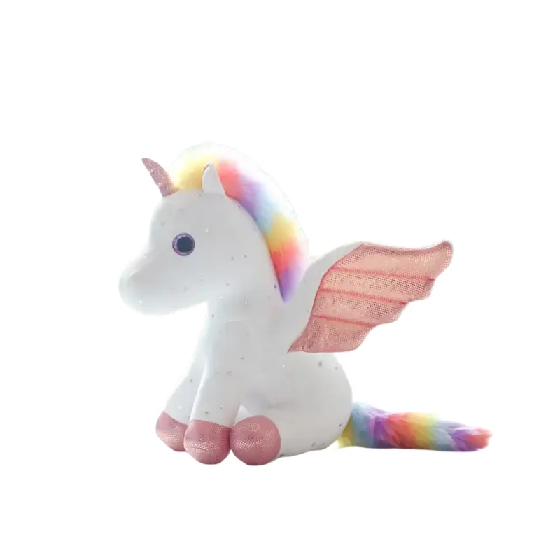 Kawaii Doll Soft Unicorn Plush Custom Toy Sleeping Pillow Kids Room Decor Soft Toys Kids
