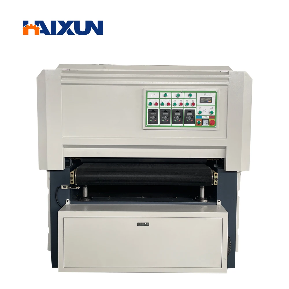 Woodworking machinery wood brush sanding polish machine for kitchen cabinet door