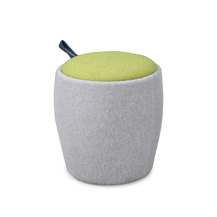
modern folding storage ottoman small ottoman cloth stool 5195 