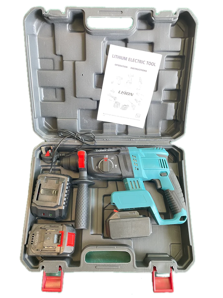 Hot sale OEM 22mm 2-26 high quality rotary power hammer drill brushless high power hammer