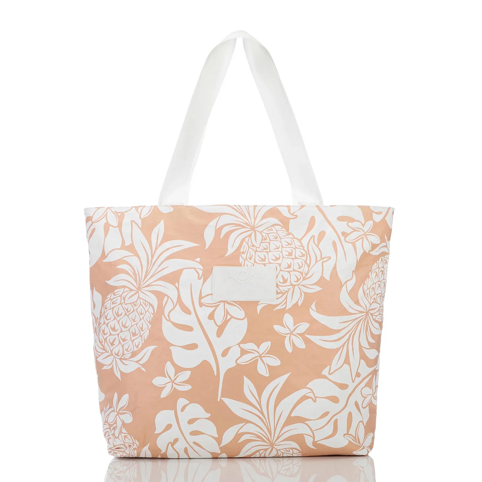 Ladies Waterproof Dupont Paper Zipper Beach Shopping Handbag Tyvek Tote Bag With Inner Pocket