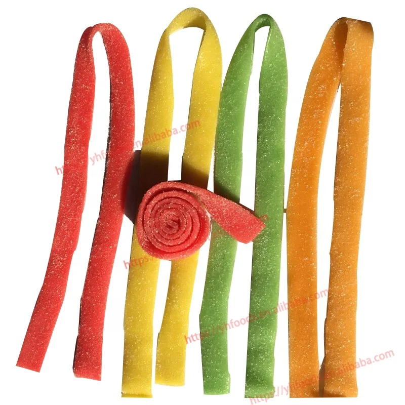 Jelly Roll Sour belt Roll Gummy Candy
