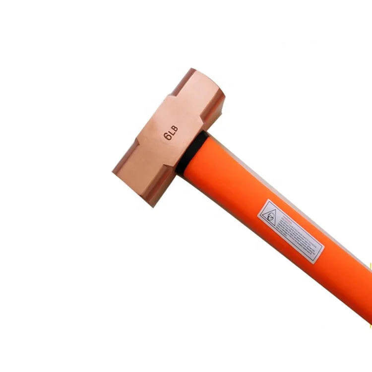 Hammer Manufacture Non Sparking Hammer Copper Sledge Hammer 1LB-18LB