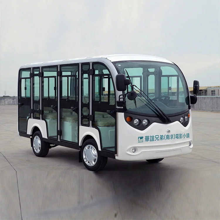 Brand new 2021 electric vintage car, equipped with an 11-seater / 72v battery-powered sightseeing car