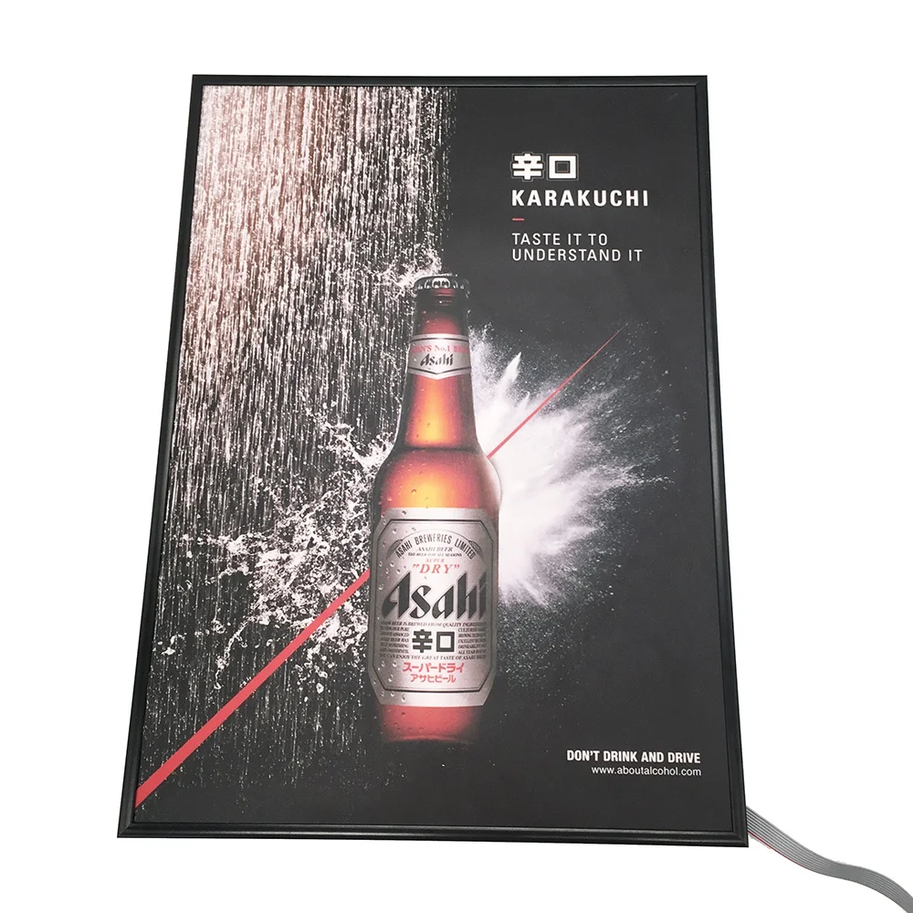 customized  POP EL animated advertisement for product promotion with high brightness and long lifetime