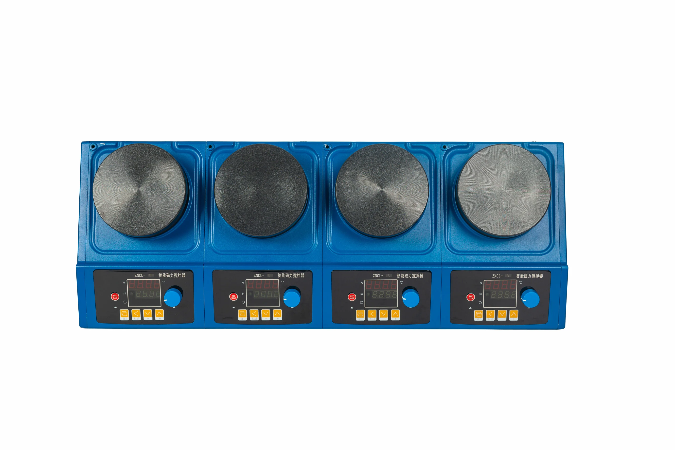 4 position hot heating stirring plate Max heated magnetic stirrer