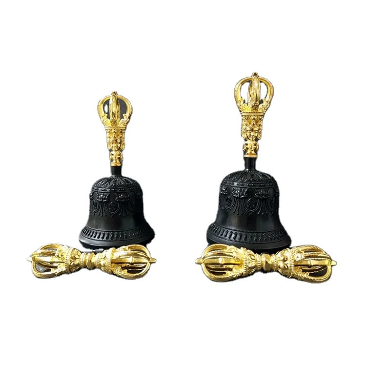 Пестик Mortero Тибетский для медитации, нож Бронзовый в стиле пестика, кинжал, 16 см, Dharma