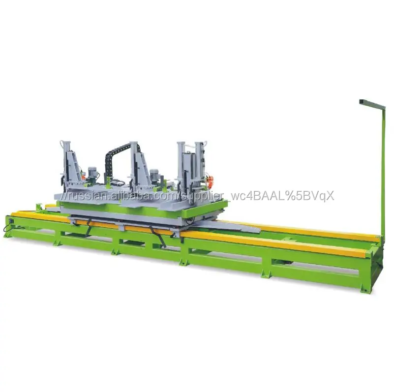 Автоматическая подача вертикальной ленточной пилы пилорама с вагонкой для резки бревен в доски