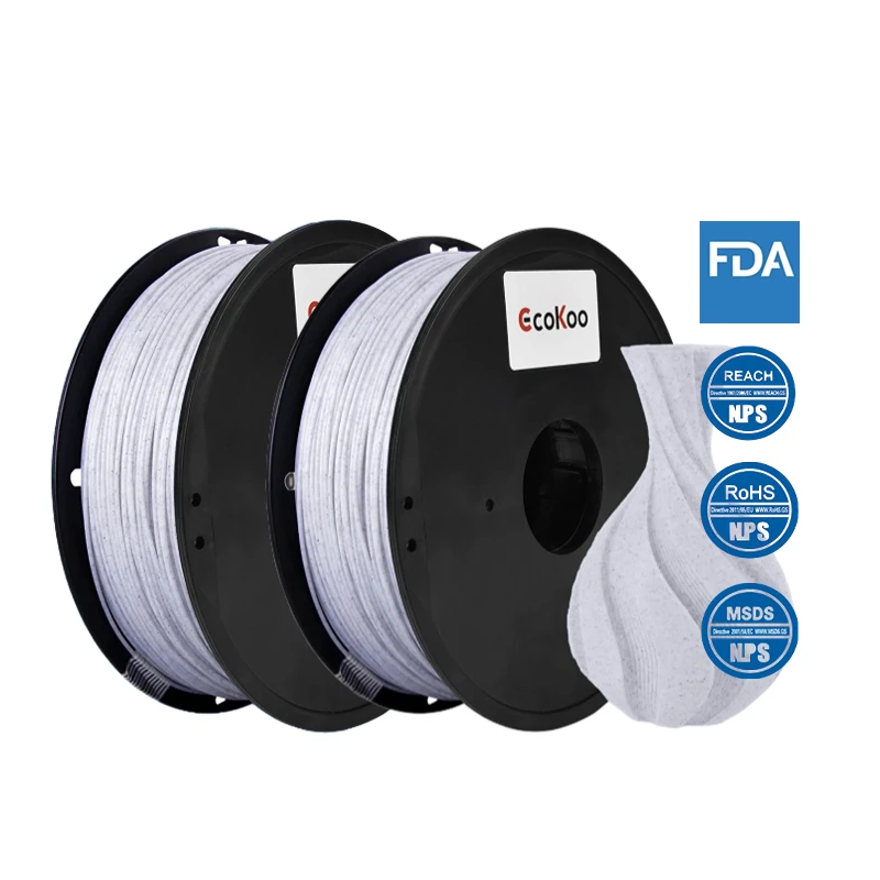 3D Printer Filament PLA Marble 1.75mm 1kg/2.2lbs 3D Plastic Consumables Material for 3D Printer or 3D Printing Pen Filament