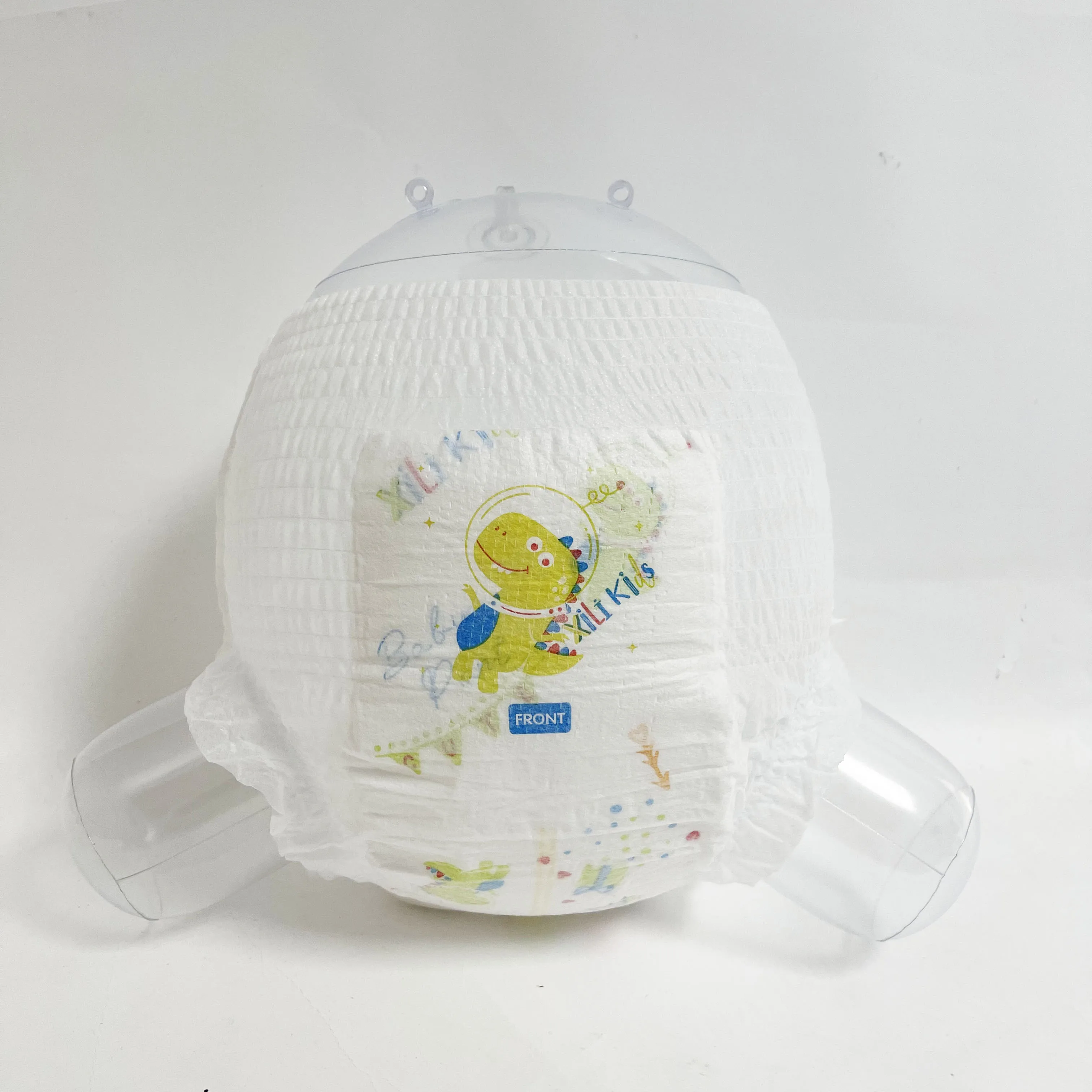 High quality Plain Woven Disposable Soft Baby Diapers Supplier With Leak Prevention Channel