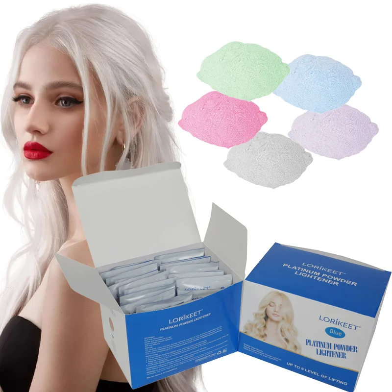 Low Ammonia Hair Bleach Powder For Blonde Hair Customize Private Label Hair Bleach Powder And Developer