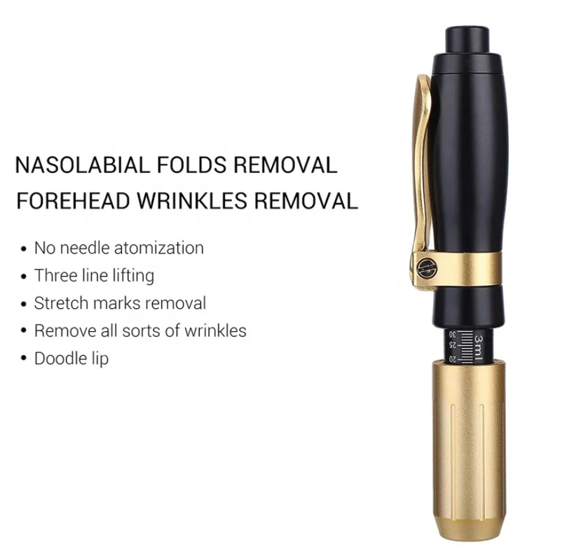 Plurvel hihest pressure digital hyaluronic pen for lip face dermal filler hyaluronic acid gel anti aging injection