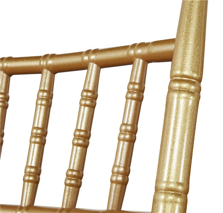 2021 Hot Sale Metal Furniture Napoleon Chairs Stacking Chiavari Chairs Weddings