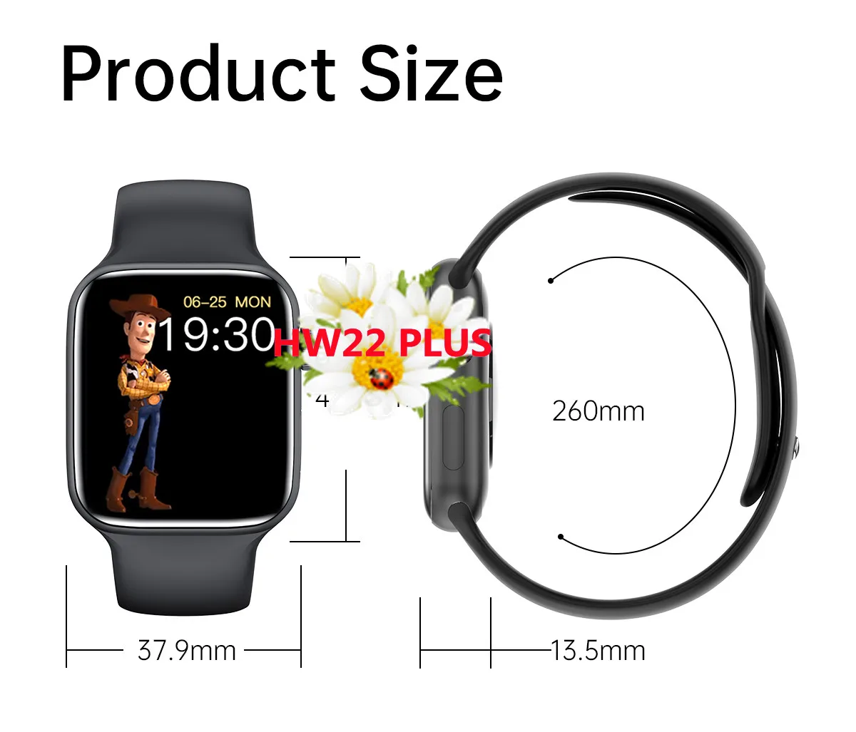 IWO reloj Smart Watch 6 Hw22 PLUS 1.75 Inch Full Touch Screen Bt Call Multi-dial Custom Wallpaper series 6 Smartwatch Hw22plus