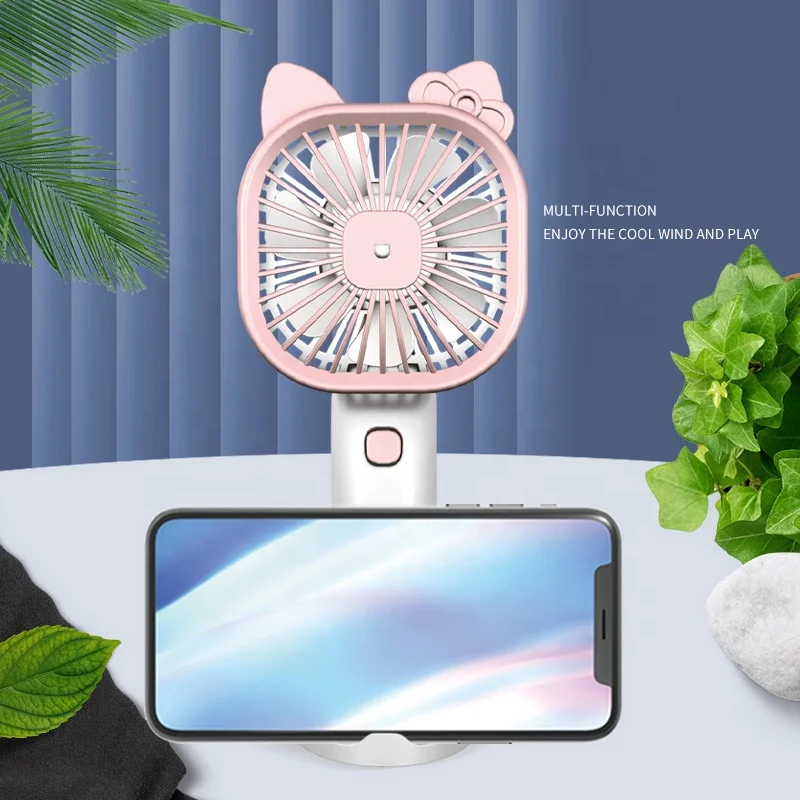 Mini portable hand held handheld fan cooling small usb rechargeable hanging neck standing electrical cute air cooler fans