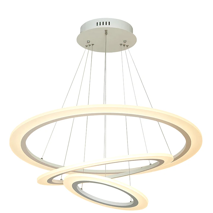 Fashion Creative Circle Personality Nordic Style Modern Led Chandelier Light