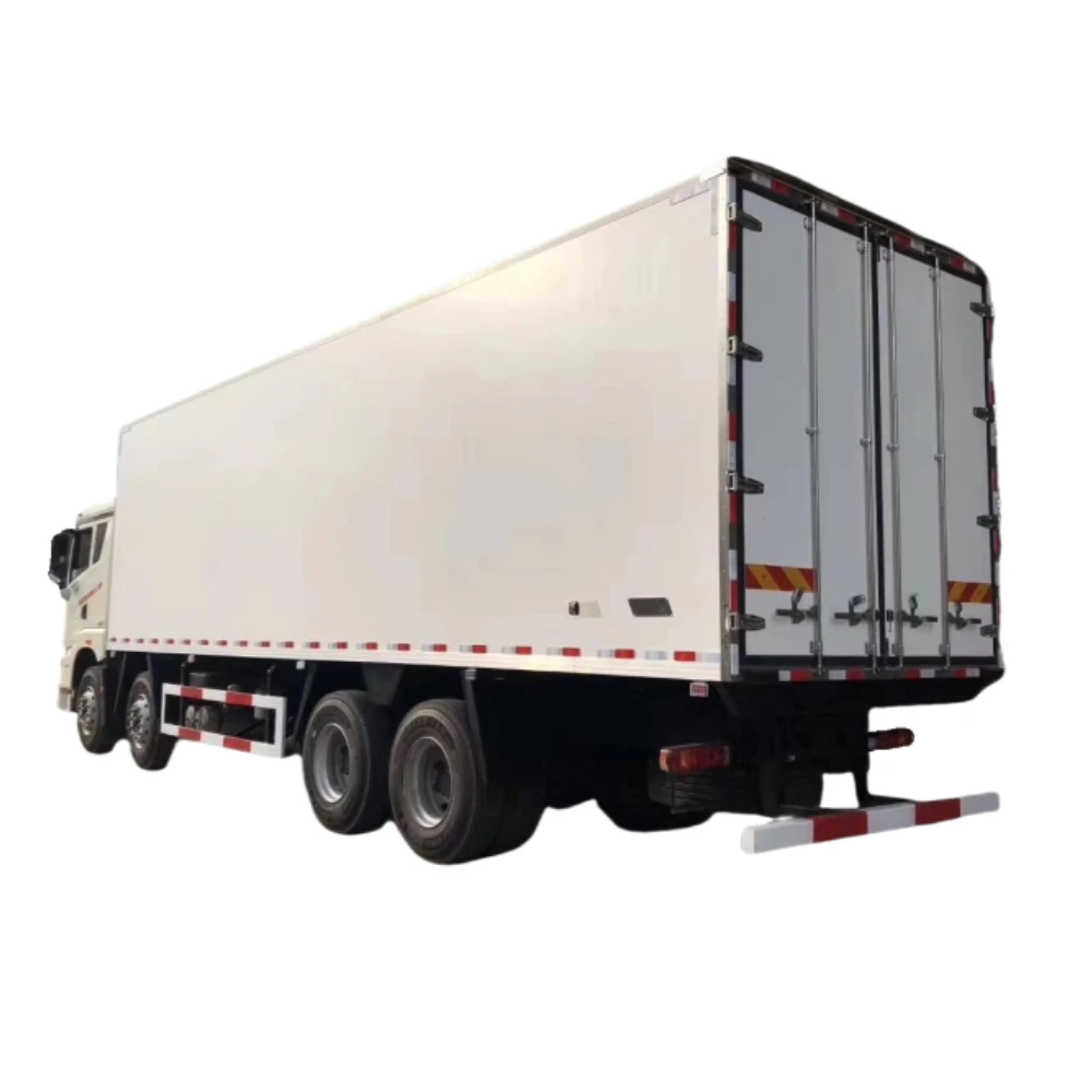 Medium Foton 8*4 Aoling 360 to 420 HP refrigerated truck cold chain logistics cargo delivery vehicle