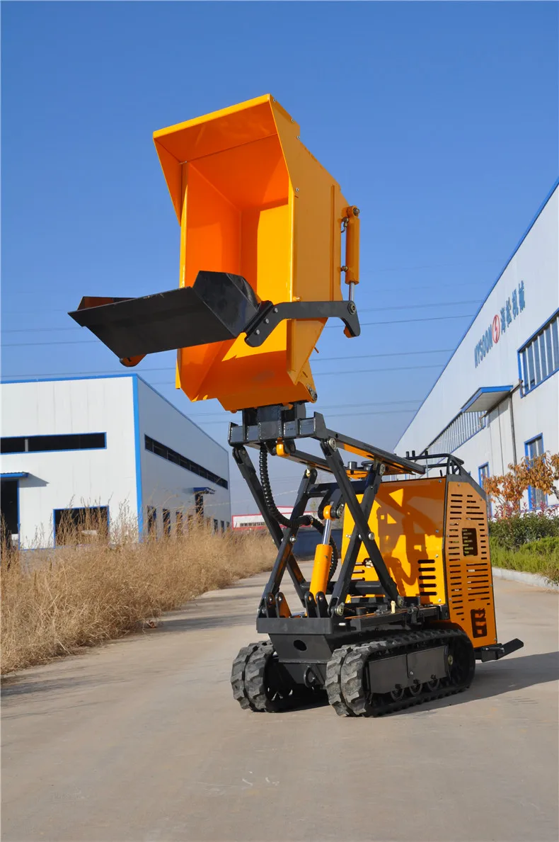 diesel mini truck tracked dumper track dumper 4x4 mini truck dumper