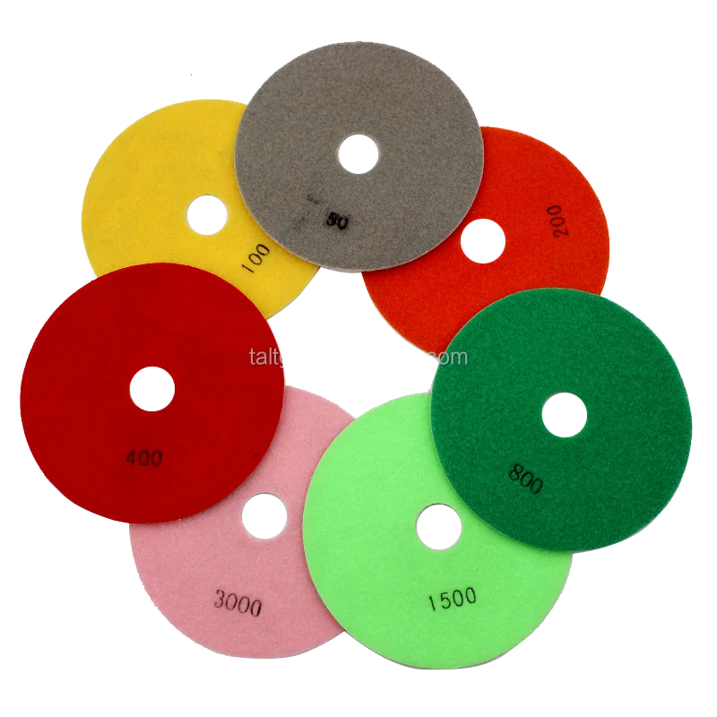 6inch 150mm diamond disc for polishing stones diamond wet polishing pads