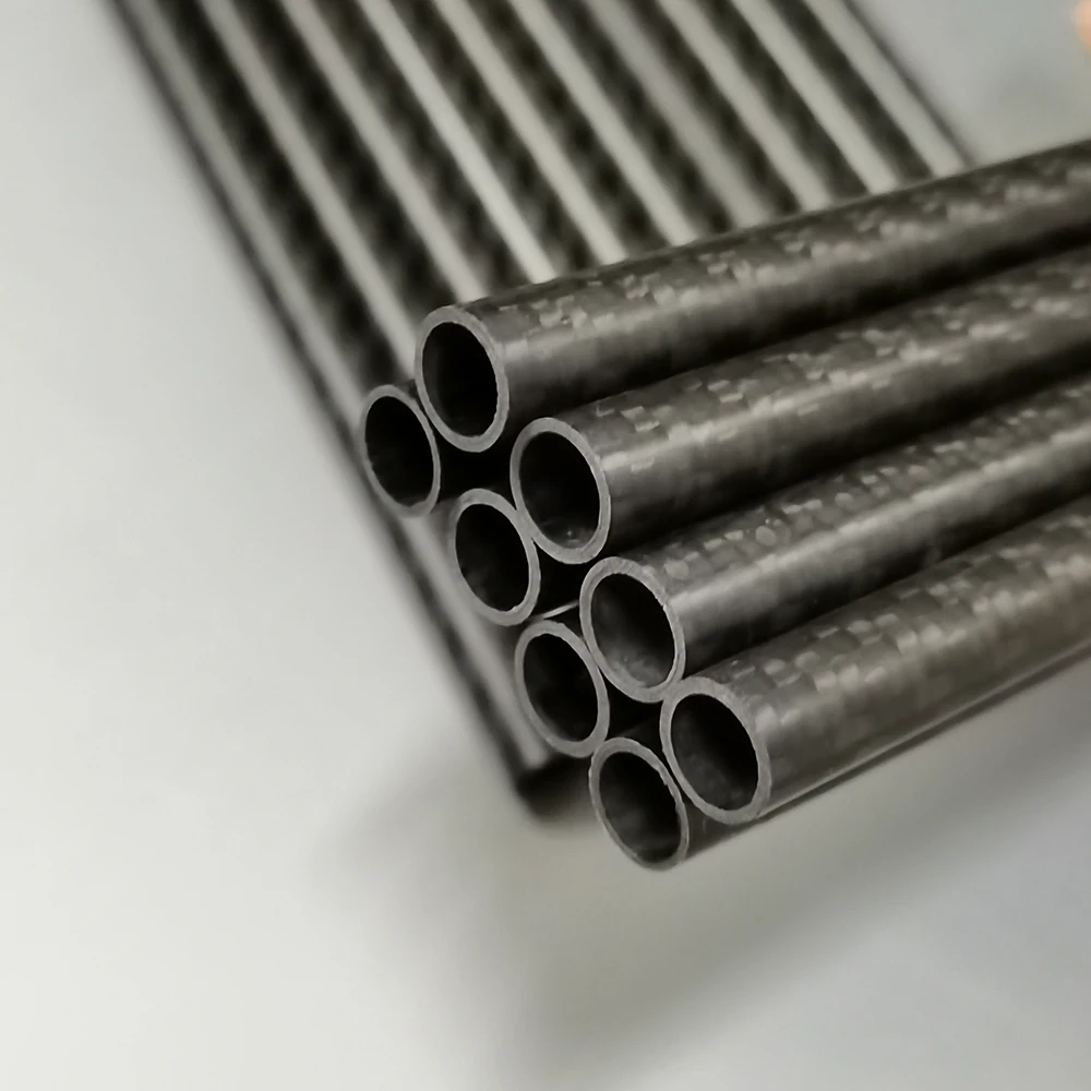 Carbon Fiber Manufacturing CFRP Tubing 3K Carbon Fiber Round Tube Pipes