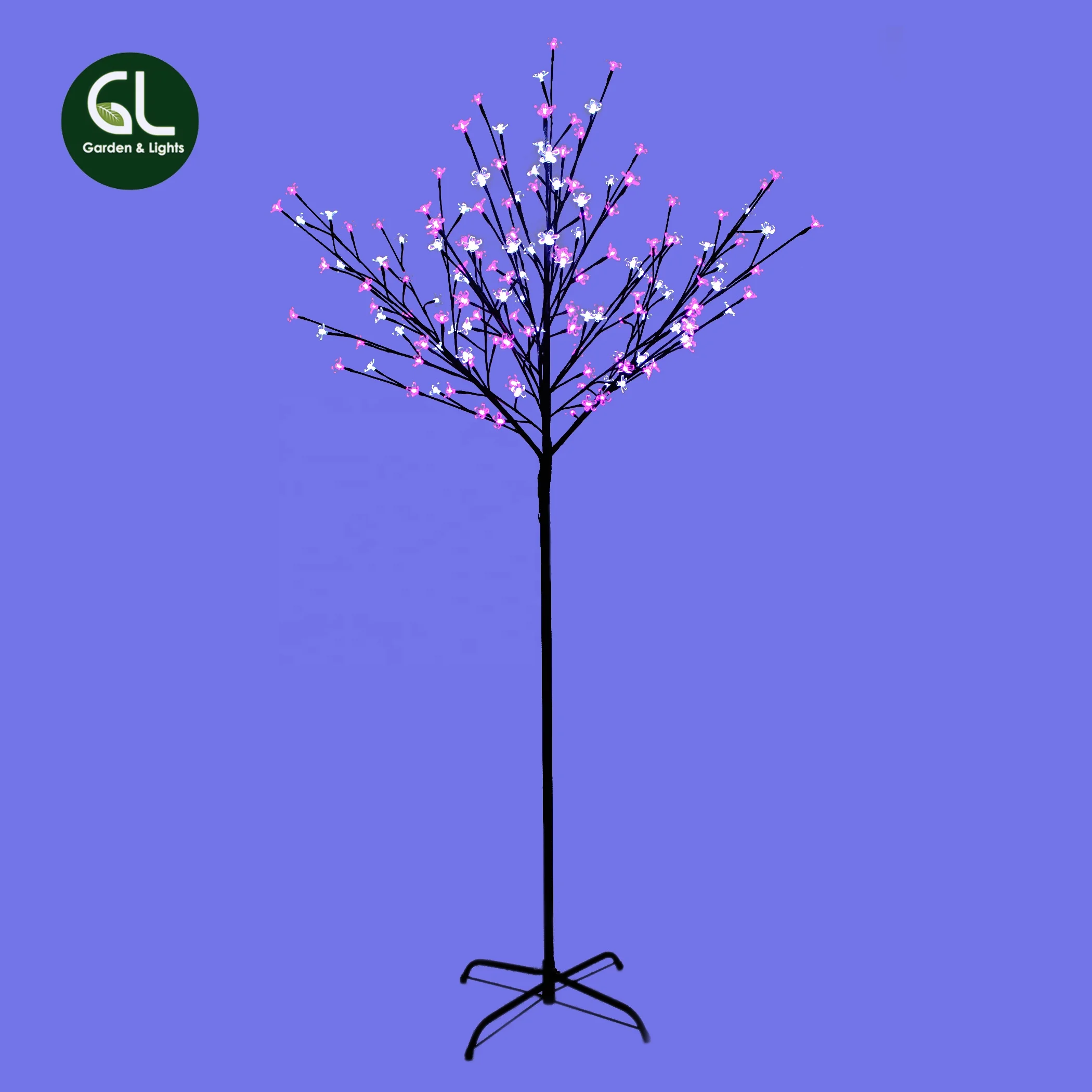 Manufacturer supply led artificial cherry blossom tree outdoor artificial decorative cherry blossom tree