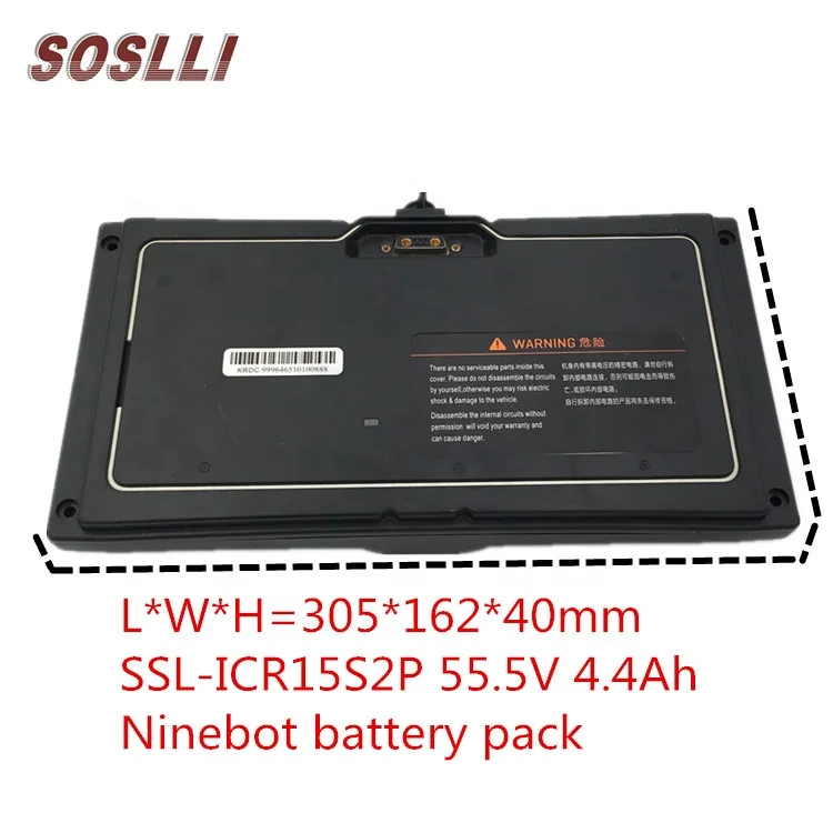  Сменный аккумулятор SOSLLI Ninebot Mini 54 в 18650 Ач 15S2P 800 для электрического скутера с BMS Pro