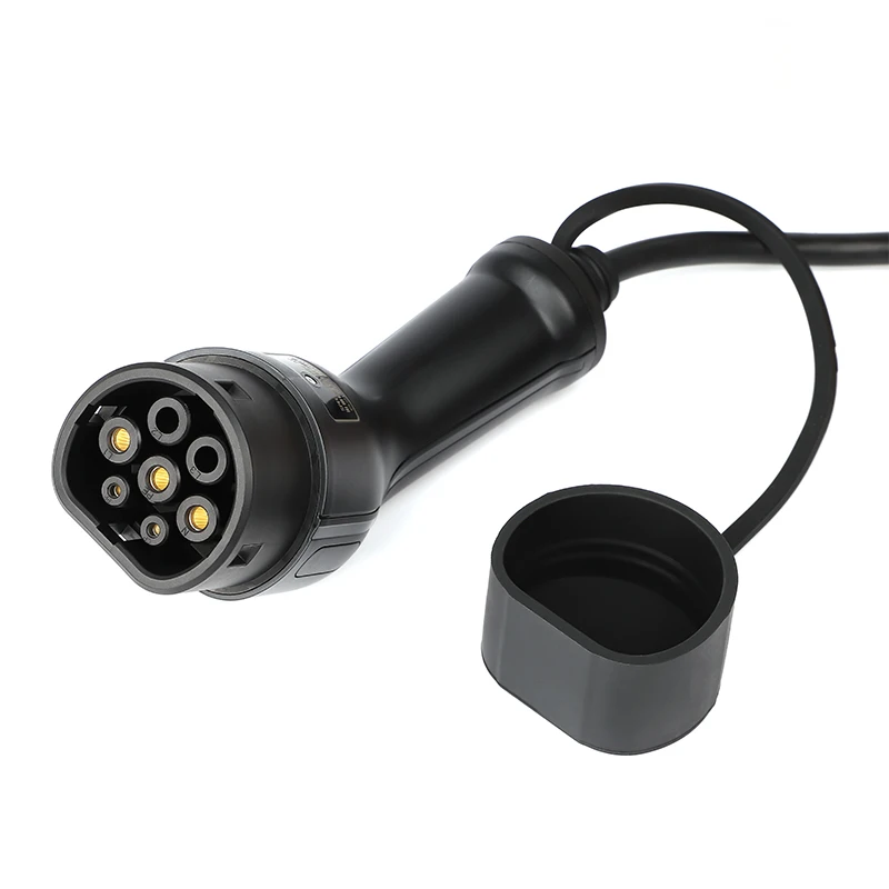 16A 32A Mode Level 2 AC Ev Charger 7KW 11KW EVSE Portable Ev Charger Electric Vehicle Car Charger Type 2 IEC62196 Type 1 J1772