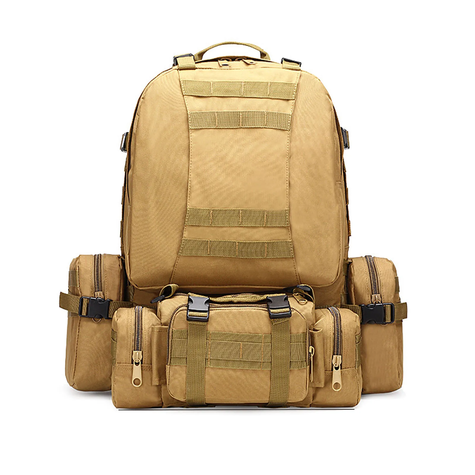 Large Capacity Waterproof Storage Combination Backpack Camouflage Travel Sports Outdoor Mountaineering Molle Tactical Backpack