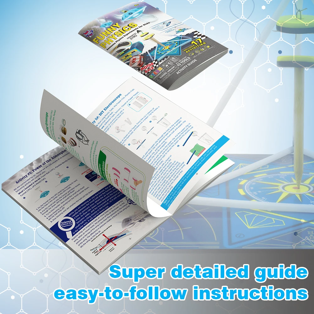 BIG BANG SCIENCE NEW Stem Physics Toy Educational Gift for Kids Age 8-12 Anti-Gravity Magnetic Science Experiment Kit