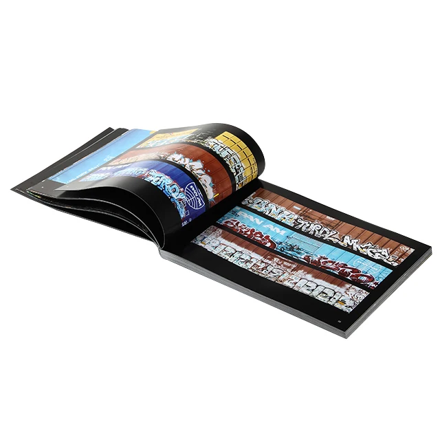 Paperback photography publishing art photo album book printing services