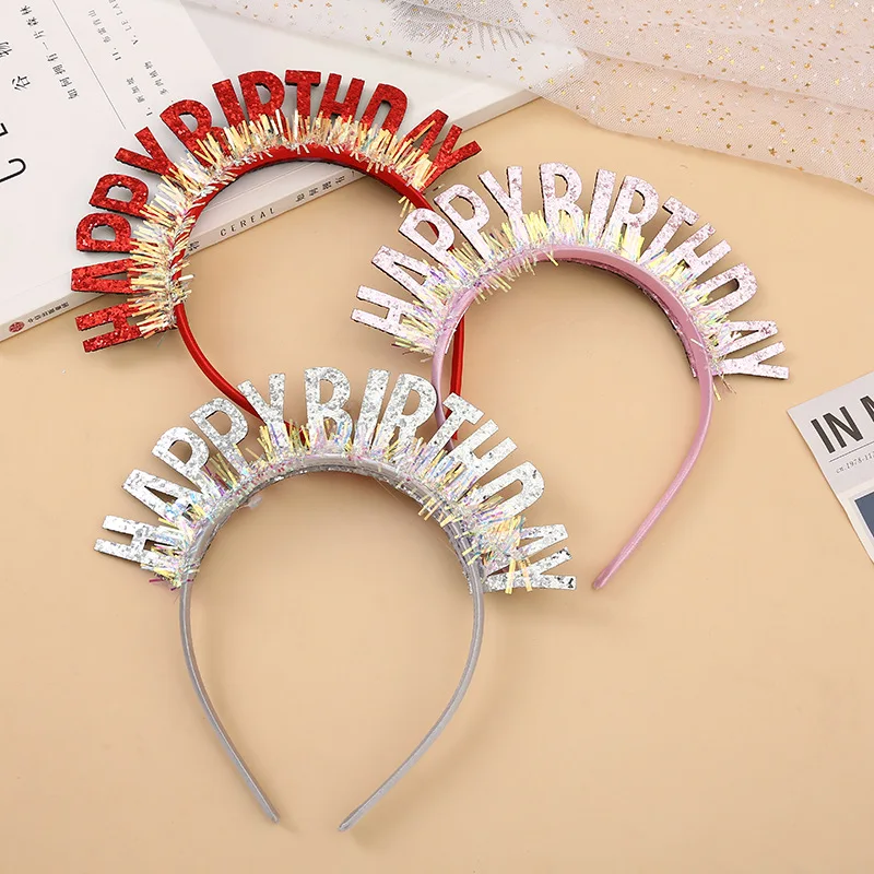Kids Birthday Hats Wholesale Birthday Decoration Supplies Colorful Hats for Hats hair clasp