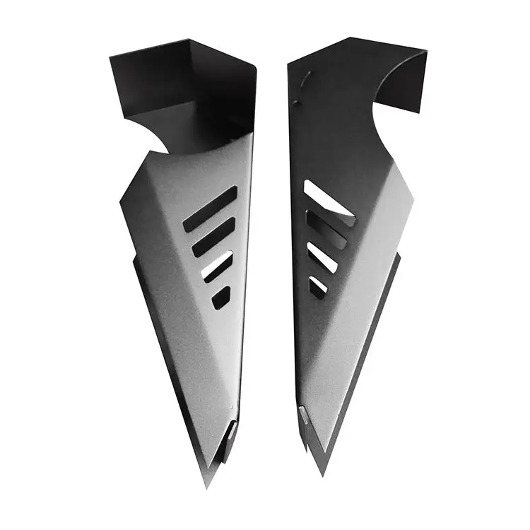 Precision Stainless steel laser cut steel bend and powder coat sheet metal fabrication product professional service