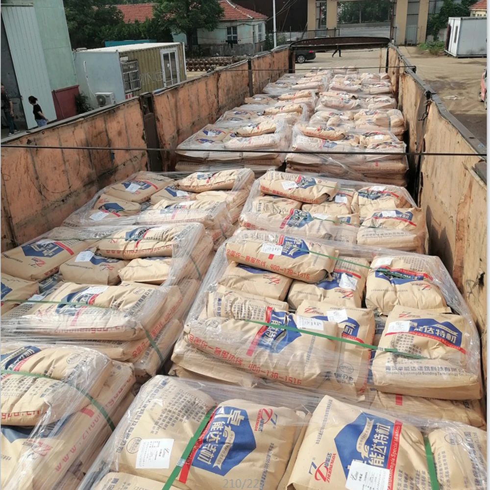 25kg  kraft paper Anti-sparking and oil-resistant mortar for basement, pool water tower, mill floor, tunnel, toilet bath, dam