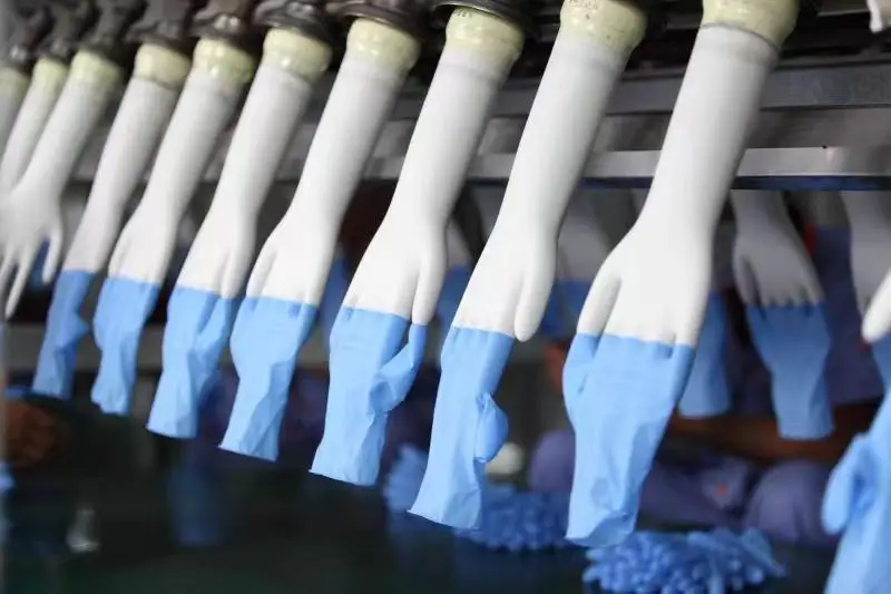Disposable Examination Nitrile Gloves Medical Surgical Latex Gloves Making Machine Production Line