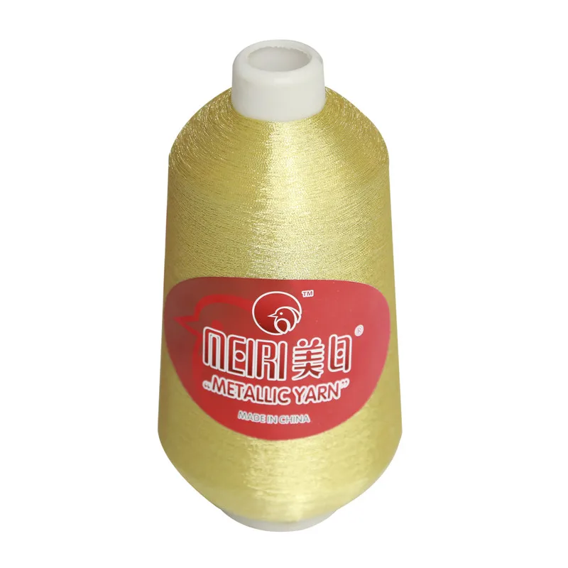 
High quality Lurex thread S type metal thread embroidered metal yarn 