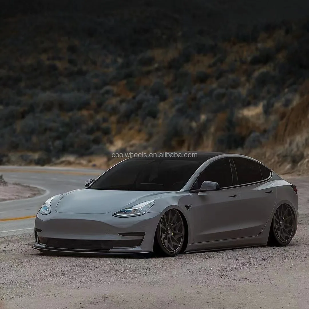 Bku racing 18 19 20 21 22 inch 5x114.3 forged alloy passenger car wheels rims for tesla model 3 wheels Y S X GTR TYPE R 400Z