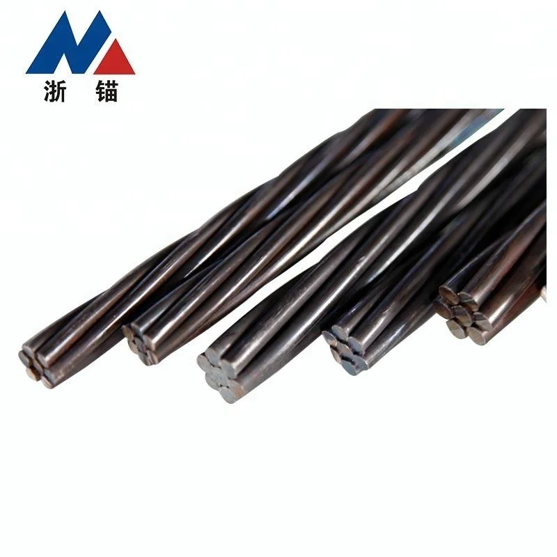Post tension tendon prestressed concrete steel wire cable bar