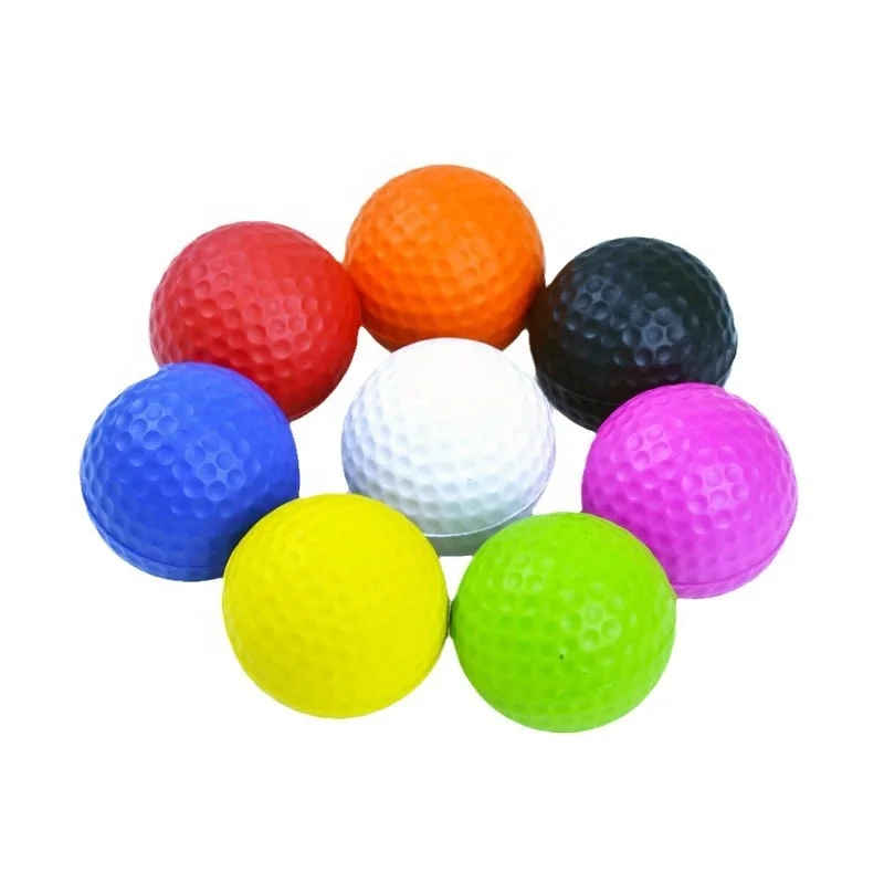 2024 Popular Hot Indoor Soft Golf PU Sponge Ball Foam ball