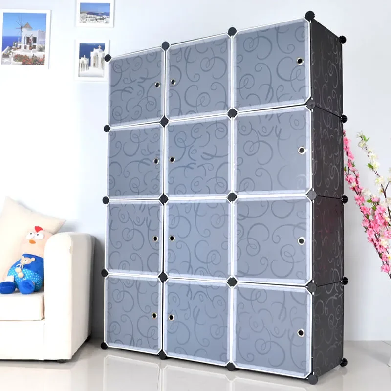 Modern Durable Plastic Cupboard Organizer Factory Direct Sale Multi-Scenario Wardrobe Bedroom Furniture Clean Storage Solution
