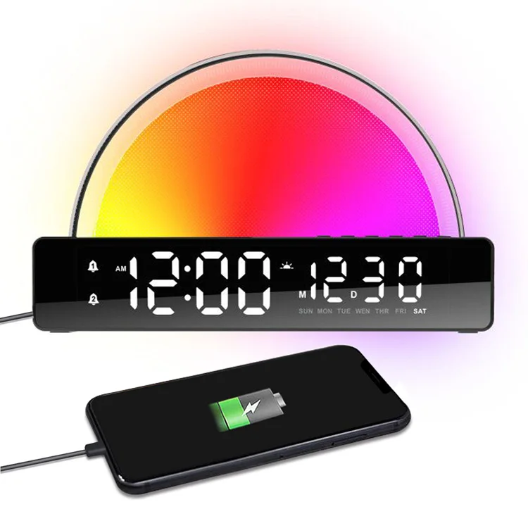 Wake Up Light with Gentle Sunlight for Get Up Comfortably Without Fright