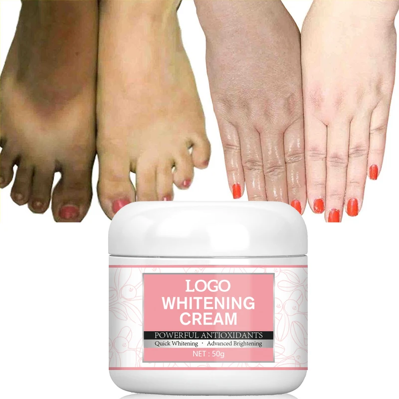 Oem Private Label Best Bright Face Moisturizing Dead Skin Removal Deep Care Natural Cleansing Whitening Skin Cream