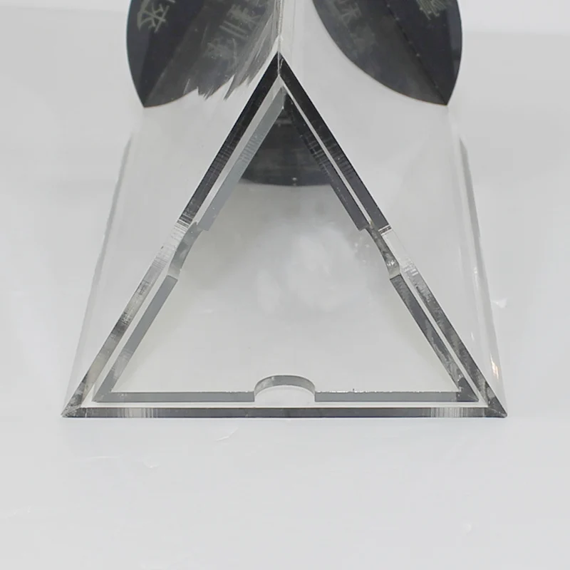 Advertising acrylic rotating display turntable stand round base