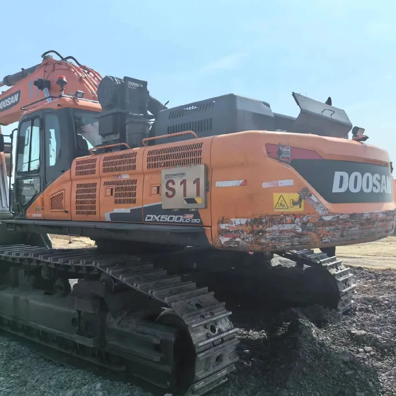 DOOSAN 500 Hot sales high quality low price CAT 312D crawler excavator imported Korean DOOSAN 500