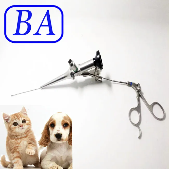 Medical optical rigid veterinary endoscope