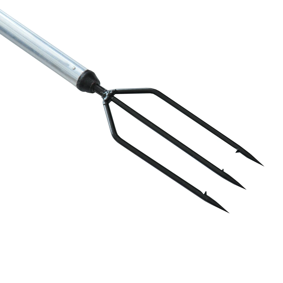Cheap 3 forks and 4 forks fishing spear with Telescopic Aluminum/Stainless Steel Handle for fishing