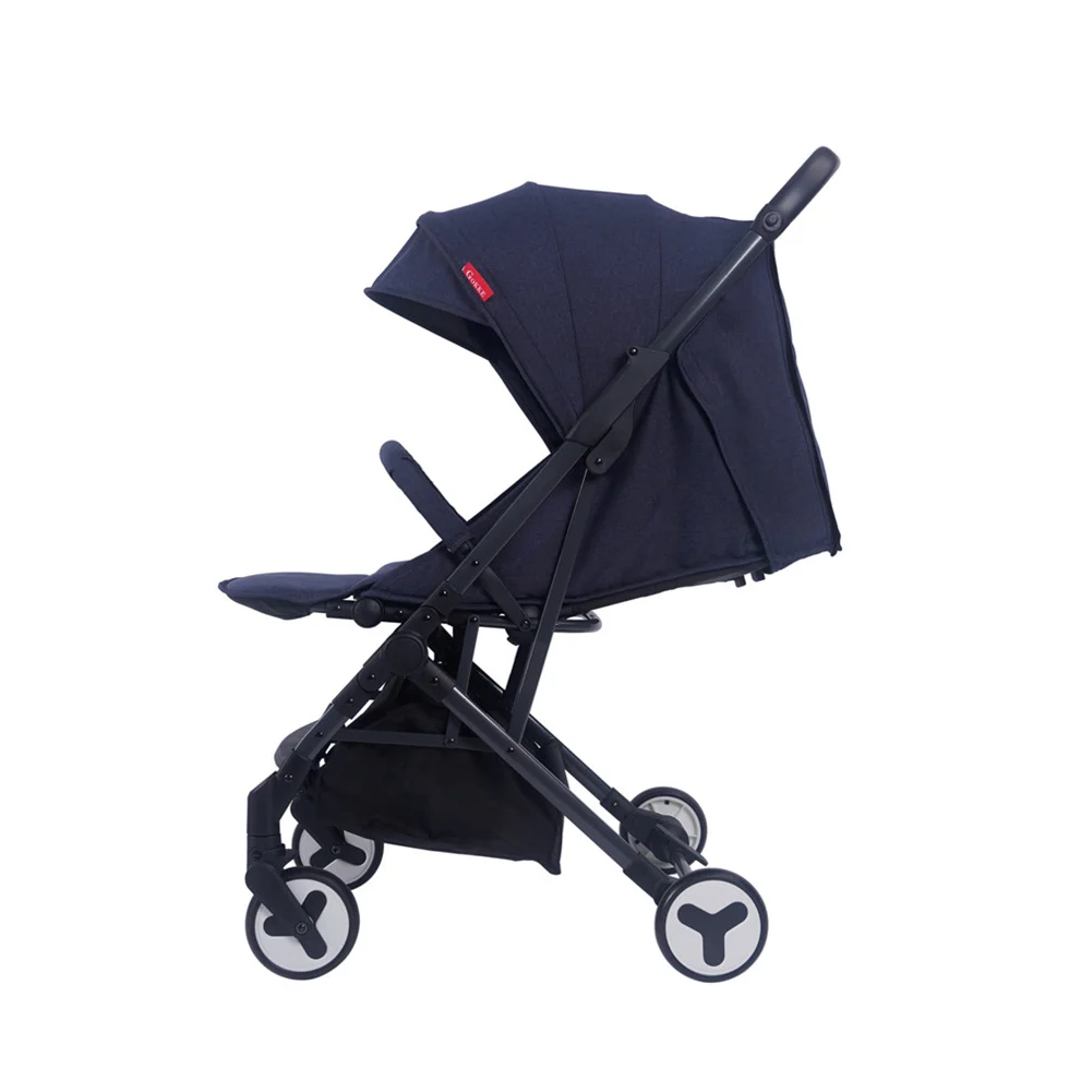 Infant car seat and stroller detachable handlebar sports pushchair shock absorber jogging pram one click folding carriage