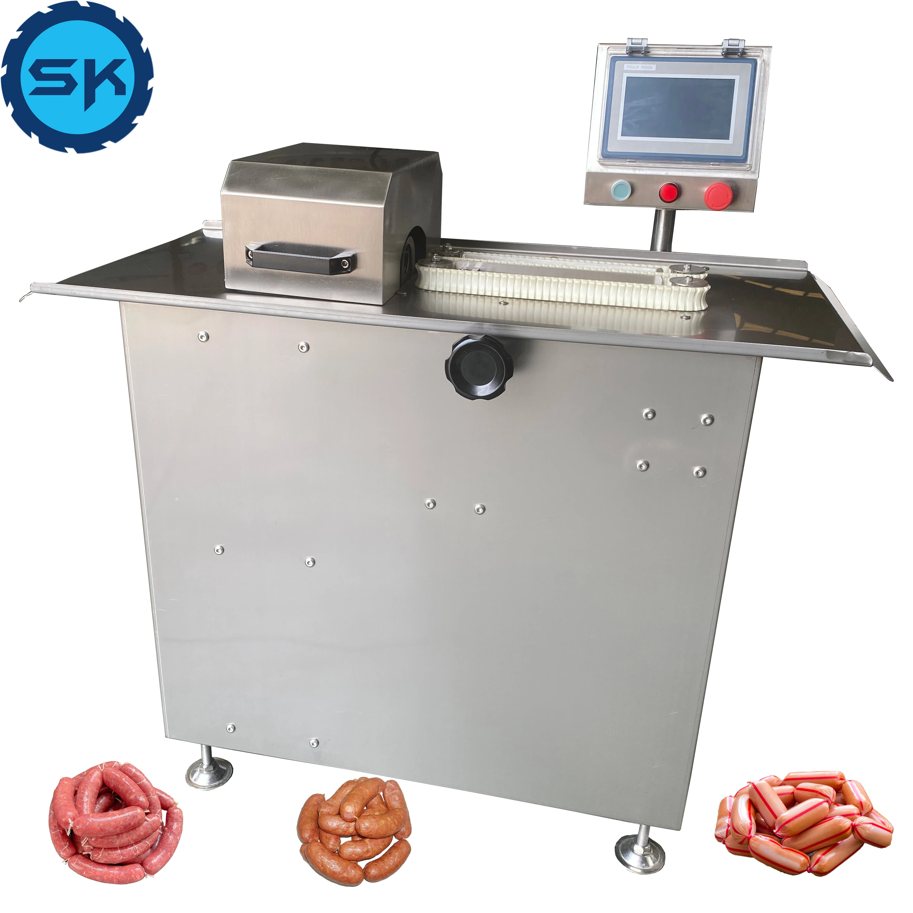 Professional Sausage Binding Machine Sausage Bacon Processing Plants Sausage Tying Machine