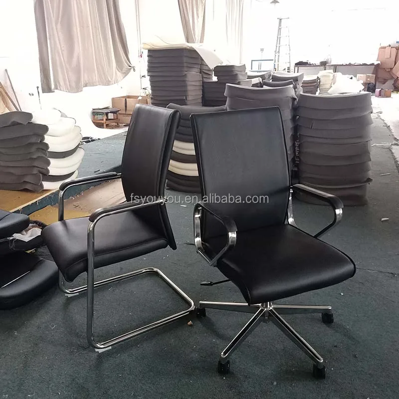 Big project Executive director manager chairs middle back staff chairs comfort PU Leather swivel office chairs