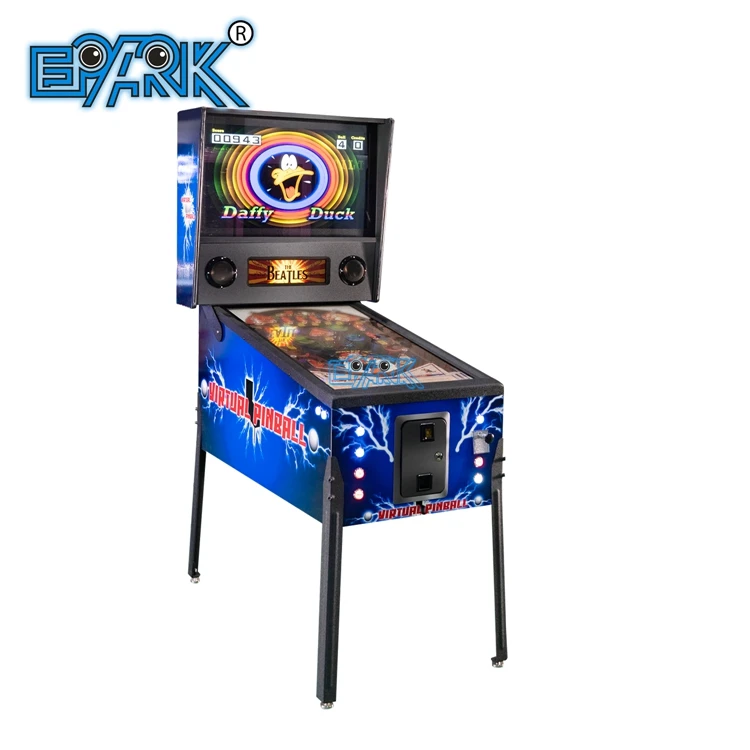 Virtual Pinball Game Machine flipper Arcade Pinball Machine coin Operated Virtual Pinball Game Machine