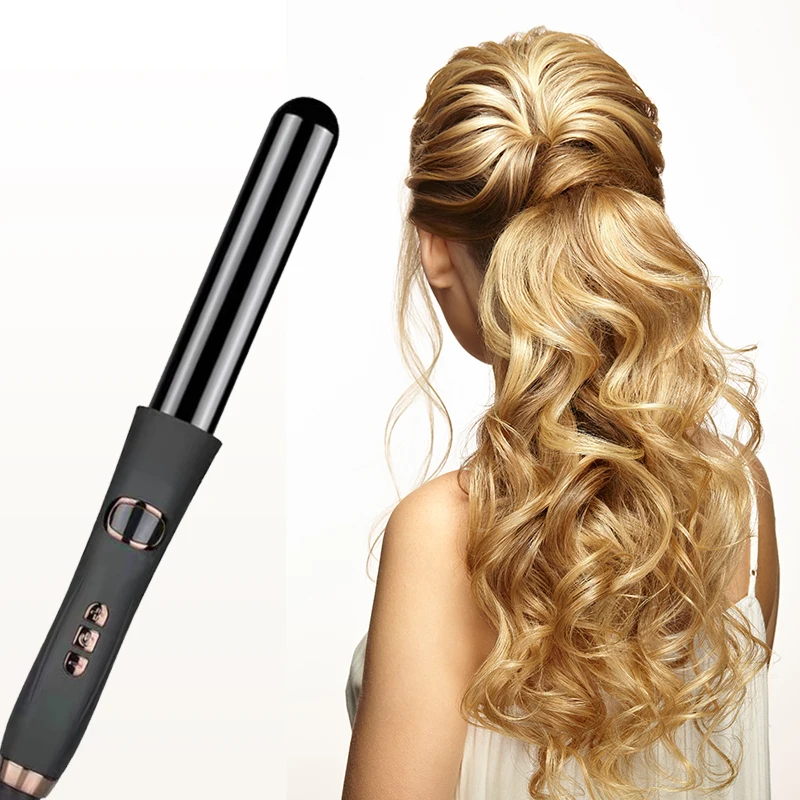 Professional Household Multifunction Ceramic LCD Display Curling Iron Hair Curler